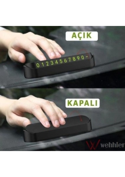 Lada Kalina 2006-2009 Fosforlu Otopark Numaratörü-Telefon Numarası Göstergesi fiyatları