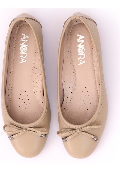 Hakiki Deri Kadın Babet Ayakkabı 25PST6030 fırsatları