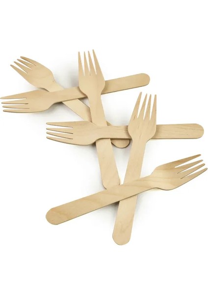 10 Adet Tahta Çatal Yeni (Uzun Dişli) - 160MM fiyatları