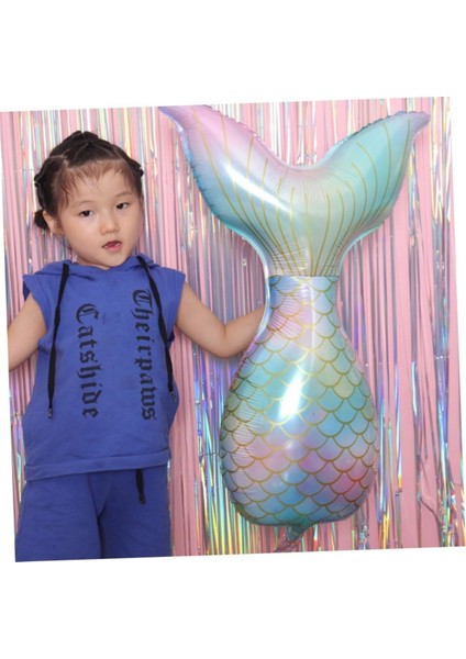 3 Yaş Kız Çocuk Doğum Günü Deniz Kızı Balon Buketi Denizkızı Tema Gold Rakam Balon Zinciri Konsepti indirimleri