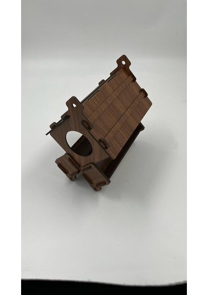 Ahşap Kuş Yuvası Evi Ceviz 20 cm x 15 cm x 22 cm indirimleri