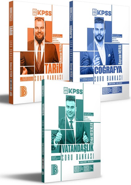 2026 Kpss Genel Kültür Soru Bankası Seti Benim Hocam Yayınları