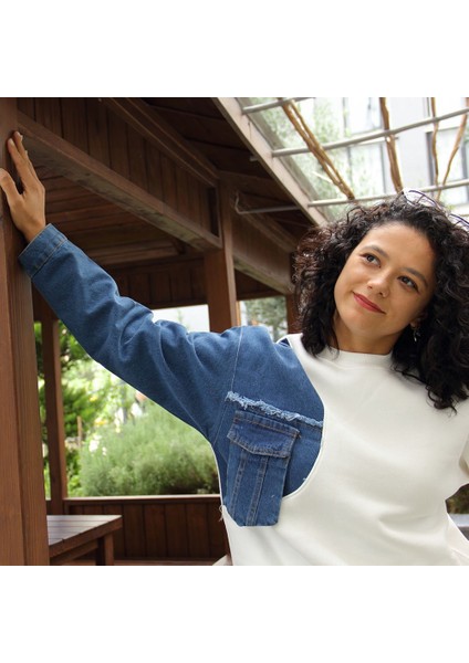 Hopeful Desing Sweatshırt Jean Detaylı fiyatları