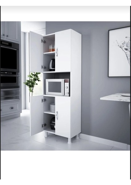 Adore Mikrodalga Bölmeli Mutfak Dolabı