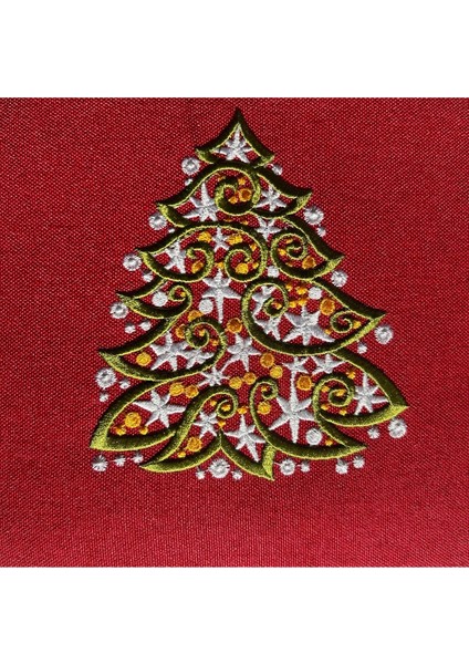 Yılbaşı Temalı Nakışlı Kırlent Kılıfı fırsatları