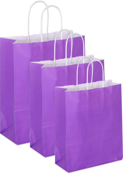 32*41*12 Mor Saplı Kağıt Çanta 24 Adet fırsatları