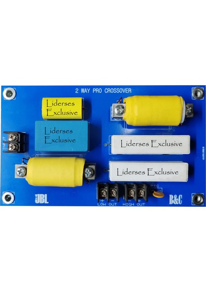 2 Yollu Crossover Kule Filtre Devresi - 1X500W + 1X180W