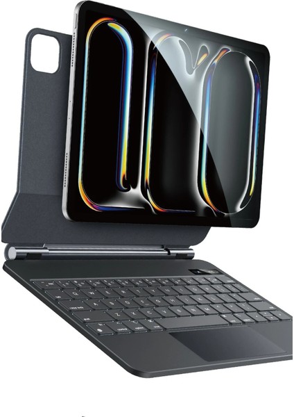 Işıklı Magic Keyboard – iPad Pro 11" M4 2024 ile Uyumlu, Aydınlatmalı Klavye, Trackpad’li Manyetik Klavye Kılıf, Kablosuz Bağlantı, Premium Tasarım fiyatları