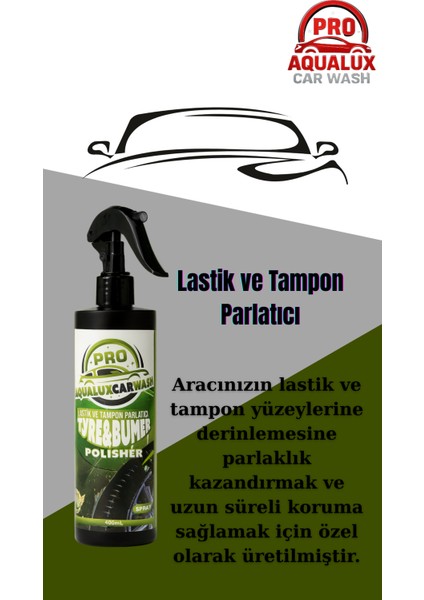 Premium Lastik Parlatıcı Tampon Parlatıcı Koruyucu Sprey 400 ml modelleri