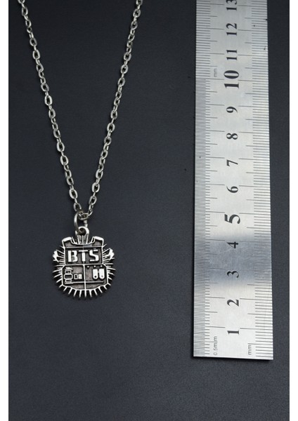 Minimal Bts Army Düz Zincir Kolye