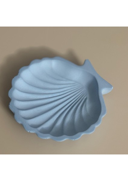 Deniz Kabuğu - Midye Taş Tozu Dekoratif Pinterest Tabak-Stand Handmade (%100 Doğal Taş Tozu) modelleri