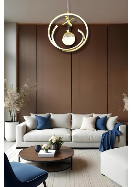 Bella Gold 3 Renk Modern Sarkıt LED Avize fiyatları