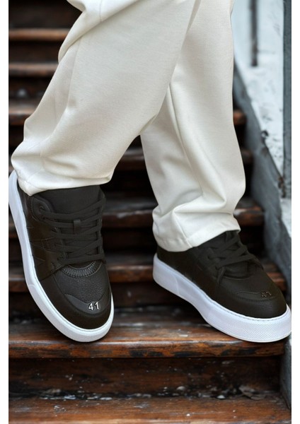 Erkek Siyah Spor Ayakkabı MN2407