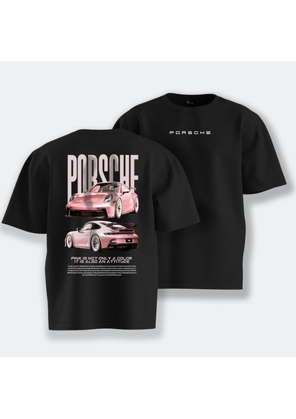 Pink Porsche 911 Gt3 - Oversize Tshirt