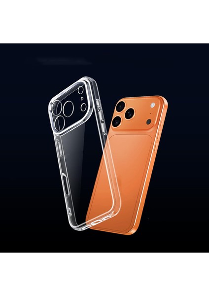 iPhone 17 Pro Max Uyumlu 1 Adet Şeffaf Silikon Kılıf + 2 Adet Kırılmaz Cam Ekran Koruyucu 3lü Set modelleri