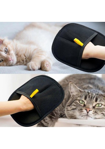 Hanelektrostatik Pet Tüy Toplama Eldiveni - Kedi Köpek Tüy Temizleyici Eldiven - Halı Koltuk Kıyafet Tüy Temizleme Fırçası - Siyah Tüy Toplayıcı Eldiven - Pet Bakım Ürünleri fiyatları