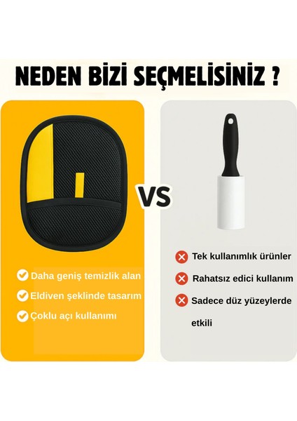 Hanelektrostatik Pet Tüy Toplama Eldiveni - Kedi Köpek Tüy Temizleyici Eldiven - Halı Koltuk Kıyafet Tüy Temizleme Fırçası - Siyah Tüy Toplayıcı Eldiven - Pet Bakım Ürünleri fırsatları