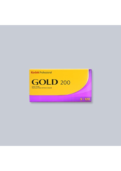 Gold 200 Analog Film 120 Roll