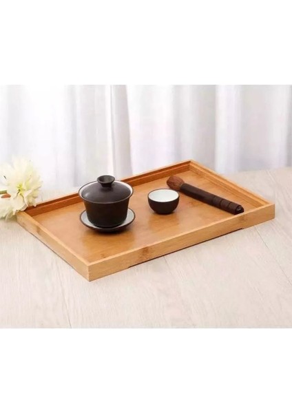 Bambu Çok Amaçlı Düzenleyici Sunum Tepsisi (33 cm x 22 Cm) ROYALEKS-81287 indirimleri