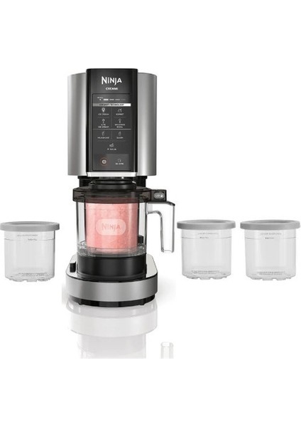 7si 1 Arada Dondurma Makinesi - Milkshake, Gelato, Bpa Içermez, Sorbe, Parçacıklı Karışım, Smoothie, Mükemmel Kıvam + Mutfak Tartısı fırsatları