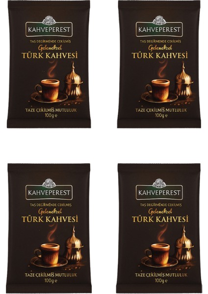 Türk Kahvesi 100GR. X4 Paket