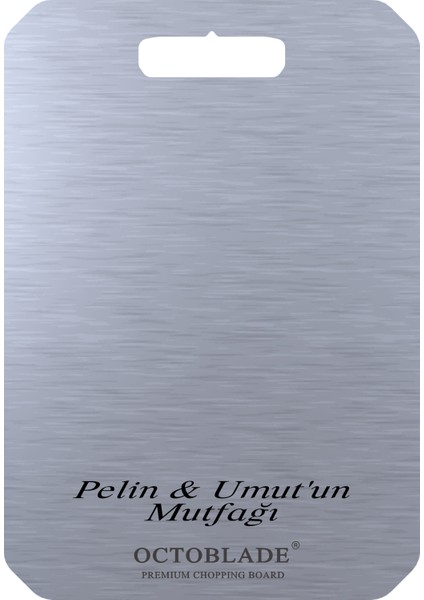 3dreamverse Octoblade Premium Paslanmaz Çelik Kesme Tahtası