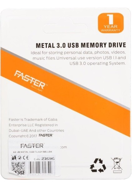 64 GB Metal USB Flash Bellek fiyatları