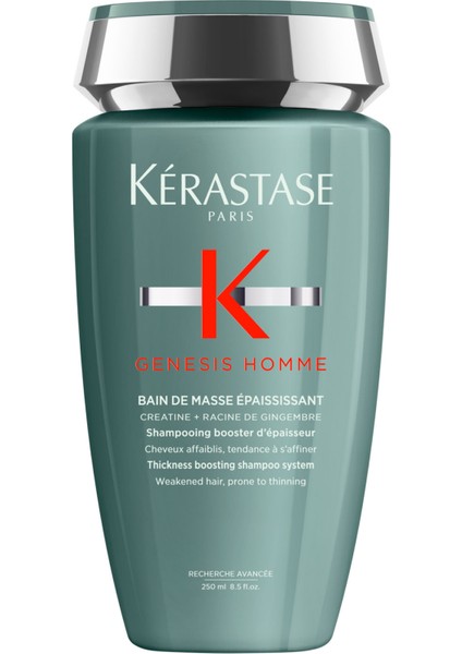 Genesis Homme Bain De Masse Yoğunlaştırıcı Şampuan 250 ml 250 ml