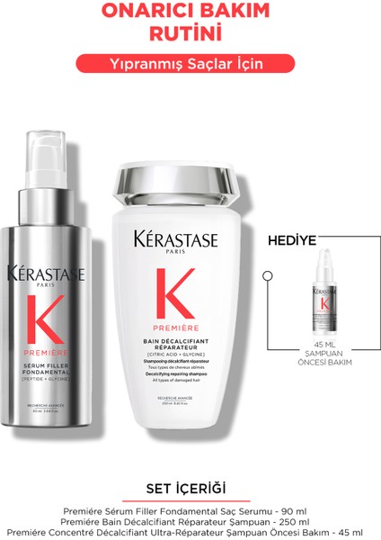 Premiere Yıpranmış Saçlar Için Premiere Onarıcı Bakım Rutini