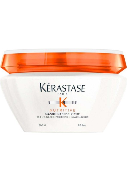 Nutritive Masquintense Riche Derin Besleme Sağlayan Yoğun Saç Maskesi 200 ml 200 ml