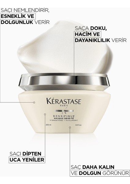 Densifique Masque Densité Dolgunluk Ve Esneklik Veren Saç Maskesi 200 ml 200 ml