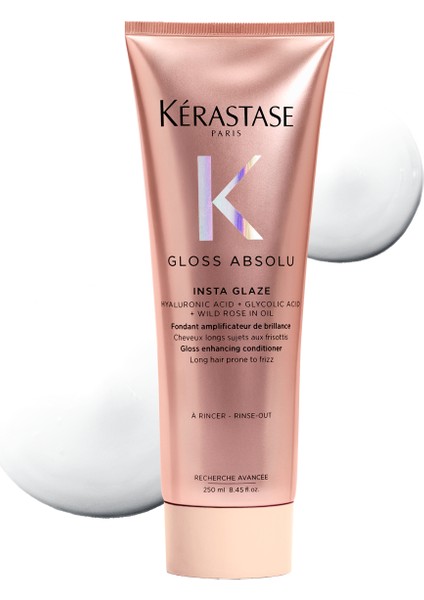 Gloss Absolu Elektriklenmeye Eğilimli Saçlar Için Parlaklık Veren Saç Bakım Kremi 250 ml