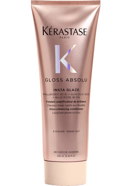 Gloss Absolu Elektriklenmeye Eğilimli Saçlar Için Parlaklık Veren Saç Bakım Kremi 250 ml
