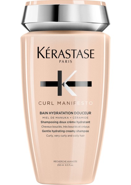 Curl Manifesto Bain Hydratation Douceur Kıvırcık Saçlar Için Besleyici Şampuan 250 ml 250 ml