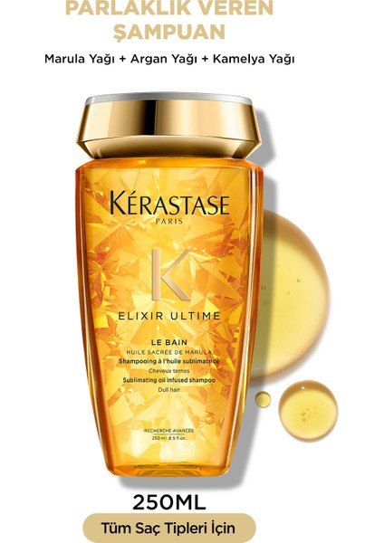 Elixir Ultime Le Bain Parlaklık Veren Şampuan 250 ml 250 ml