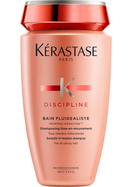 Discipline Bain Fluidéaliste Kolay Şekillendirme Sağlayan Ve Elektriklenme Karşıtı Şampuan 250 ml 250 ml