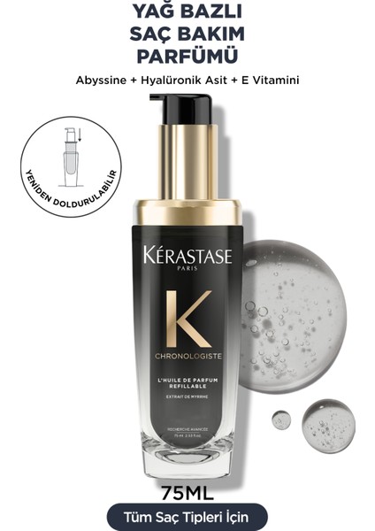 Chronologiste L'huile De Parfum Canlandırıcı Saç Bakım Yağı 75 ml 75 ml