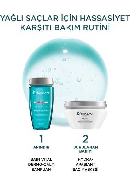 Specifique Bain Vital Dermocalme Yağlı Saç Derisi Için Hassasiyet Karşıtı Şampuan 250 ml
