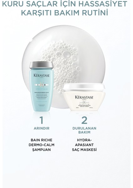 Specifique Bain Dermocalm Riche Kuru Saç Derisi Için Hassasiyet Karşıtı Şampuan 250 ml