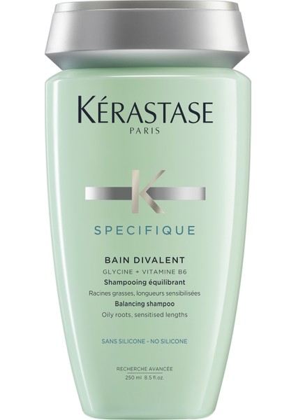 Specifique Bain Divalent Yağlanma Karşıtı Şampuan 250 ml