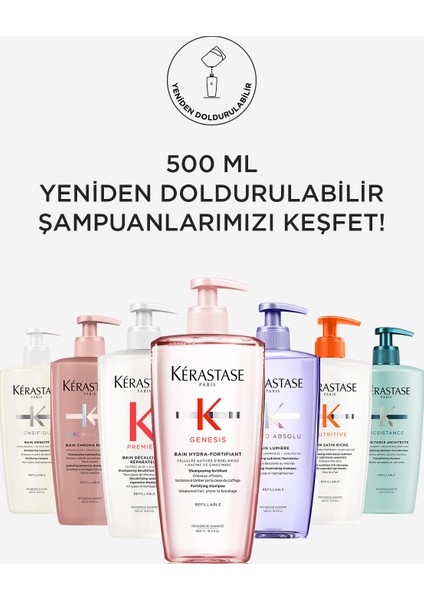 Blond Absolu Bain Lumiere Işlem Görmüş Sarı Saçlar Için Parlaklık Veren Şampuan 500 ml 500 ml