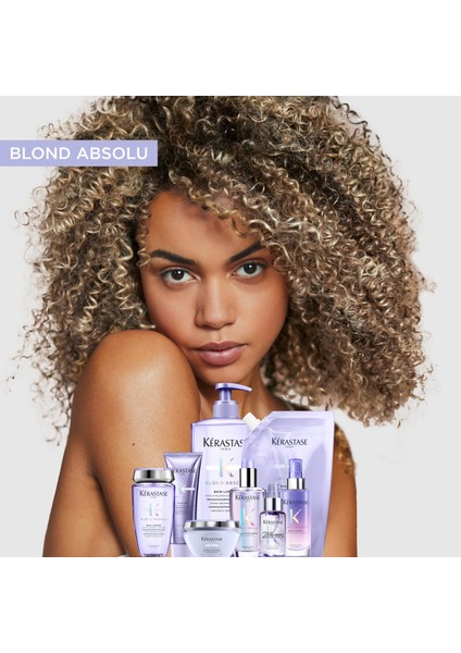 Blond Absolu Bain Lumiere Işlem Görmüş Sarı Saçlar Için Parlaklık Veren Şampuan 500 ml 500 ml