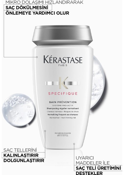 Specifique Bain Prevention Dökülme Karşıtı Şampuan 250 ml 250 ml