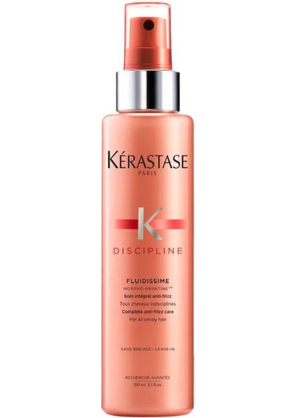 Discipline Spray Fluidissime Isıya Karşı Koruyan Ve Pürüzsüzlük Veren Elektriklenme Karşıtı Sprey 150 ml 150 ml