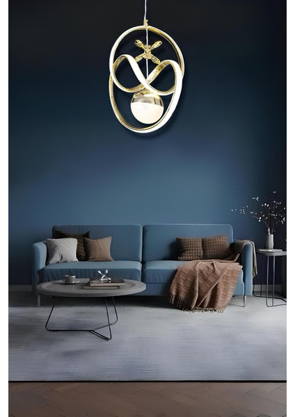 Asya Gold 3 Renk Modern Sarkıt LED Avize fırsatları
