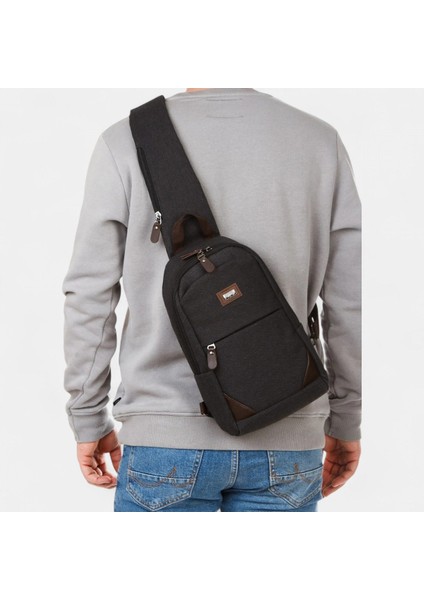 Kanvas Kumaş Göğüs Çantası Bodybag LD581 fırsatları