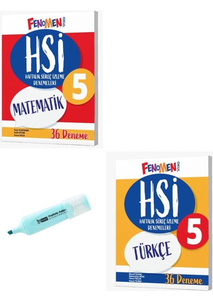 5. Sınıf Hsi Matematik ve Türkçe 36 Deneme