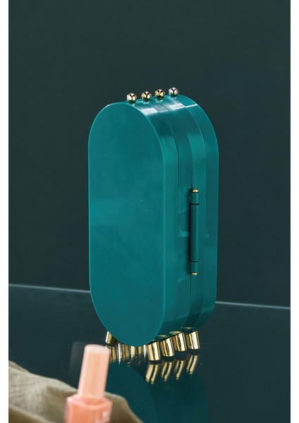 Takı Aksesuar Standı – Yüzük, Kolye, Küpe Katlanabilir seyahat organizeri - Yeşil indirimleri