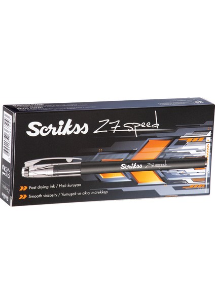 - Wizdesign Speed Jel 0.7 mm Siyah 12'lik Kutu