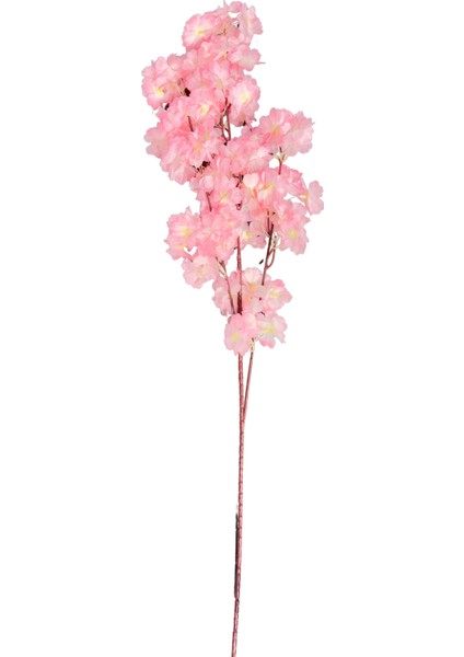 4'lü Pembe Bahar Dalı Çiçek